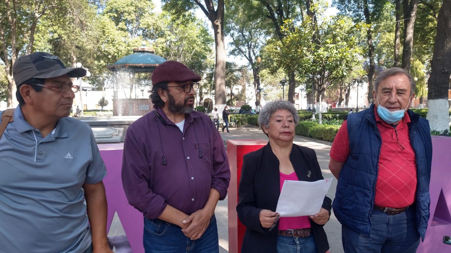Integrantes de la Unidad de Izquierdistas aseguran vigilaran a Morena en Tlaxcala