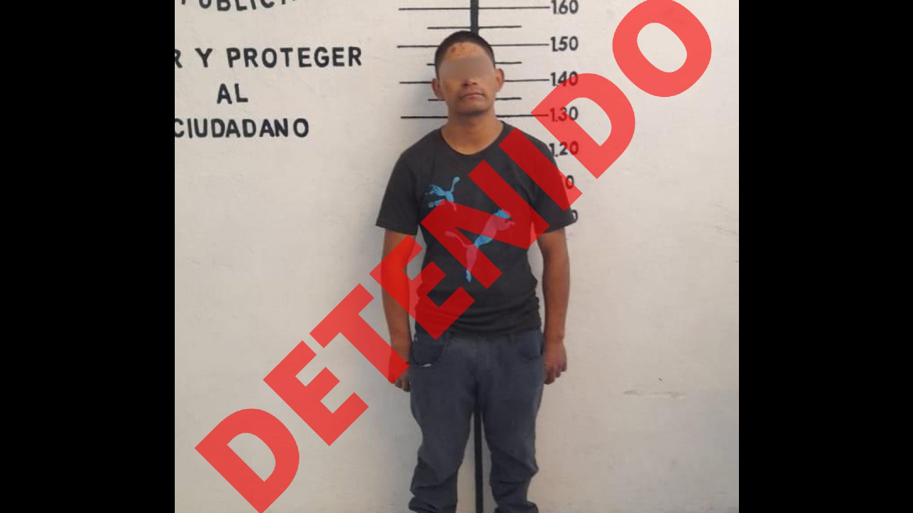 Un hombre es detenido en San Pedro Cholula por agredir a su hermana