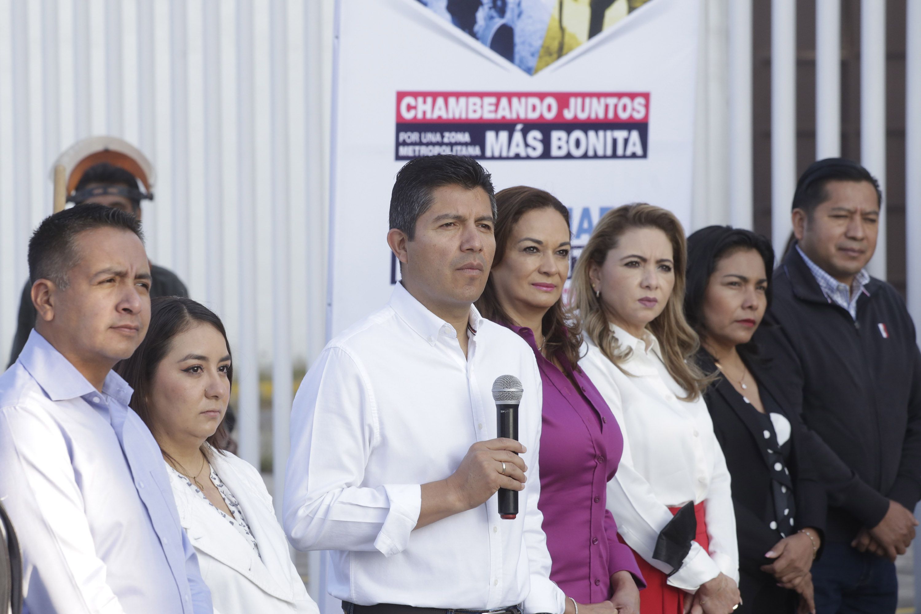 Celebra Eduardo Rivera reducción en el número delitos pero sin echar “las campanas al vuelo”