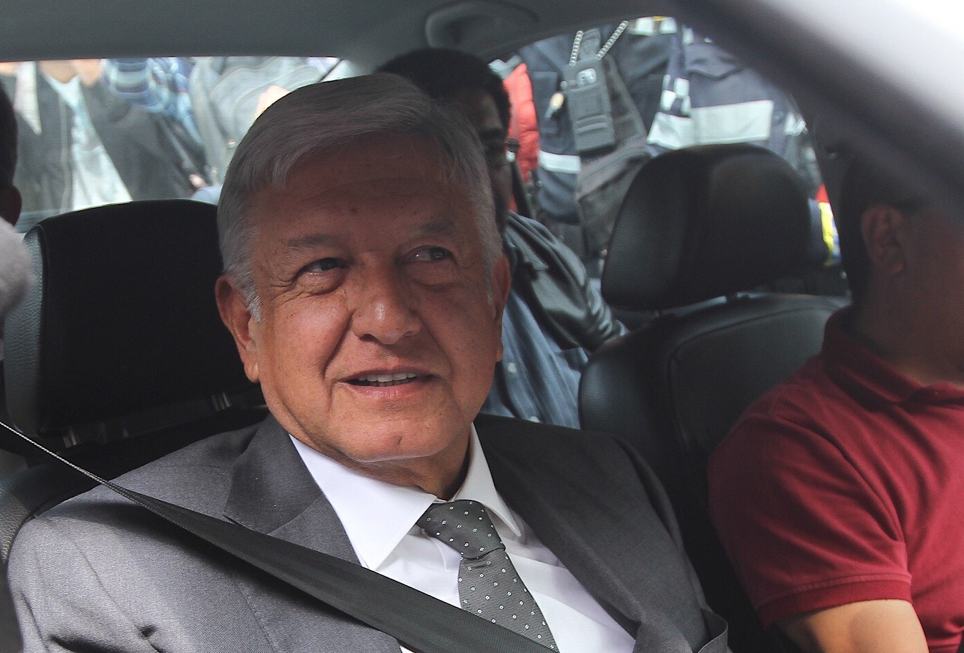 AMLO y su gabinete de seguridad se reúnen en Palacio Nacional