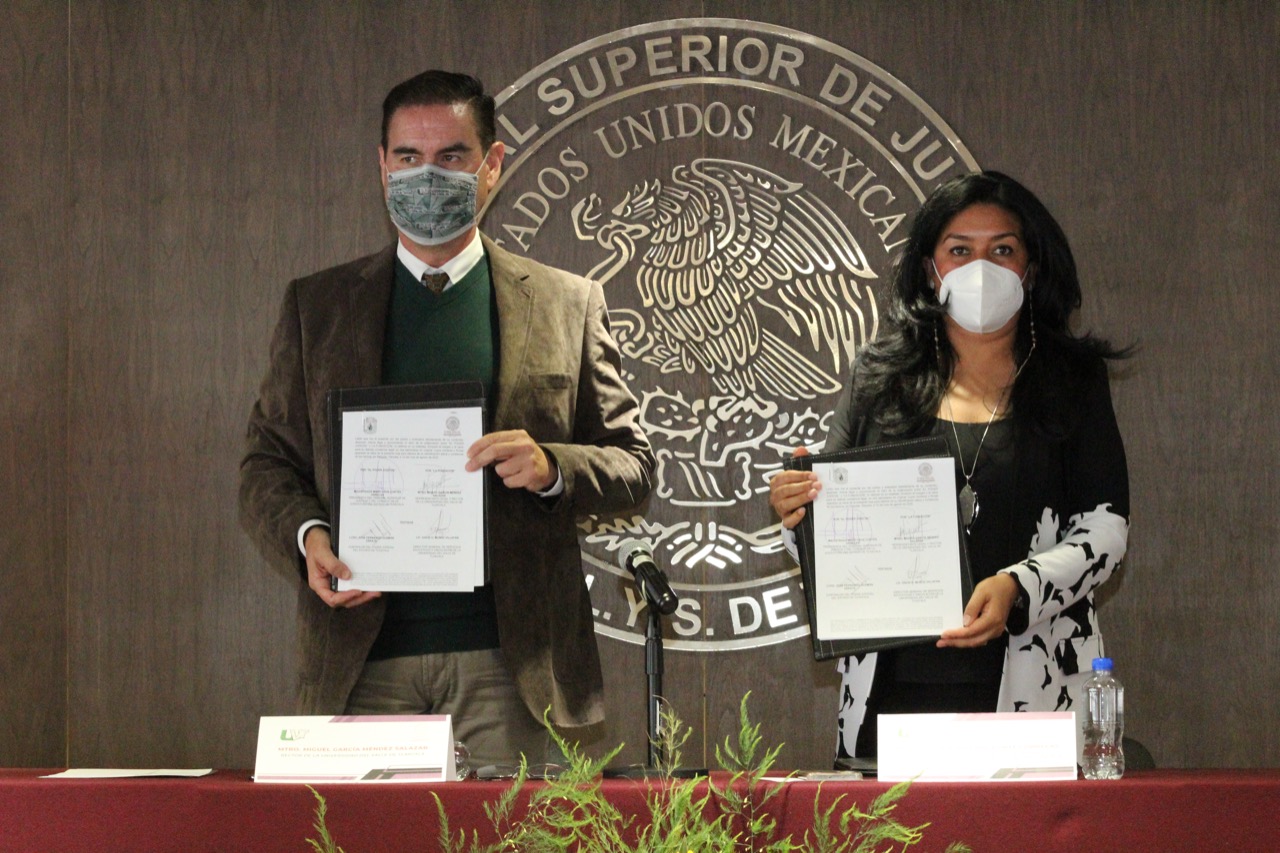 Fortalecen formación de personal entre universidad y Poder Judicial