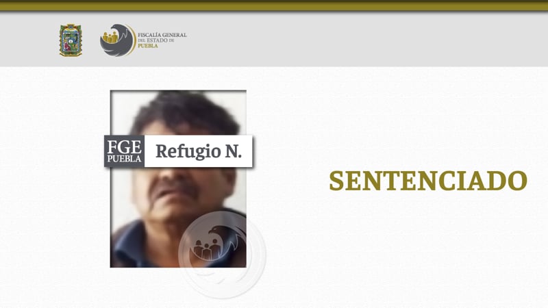 Sentencian a Refugio N. a 4 años de prisión por disparar en contra de un hombre en los Reyes de Juárez