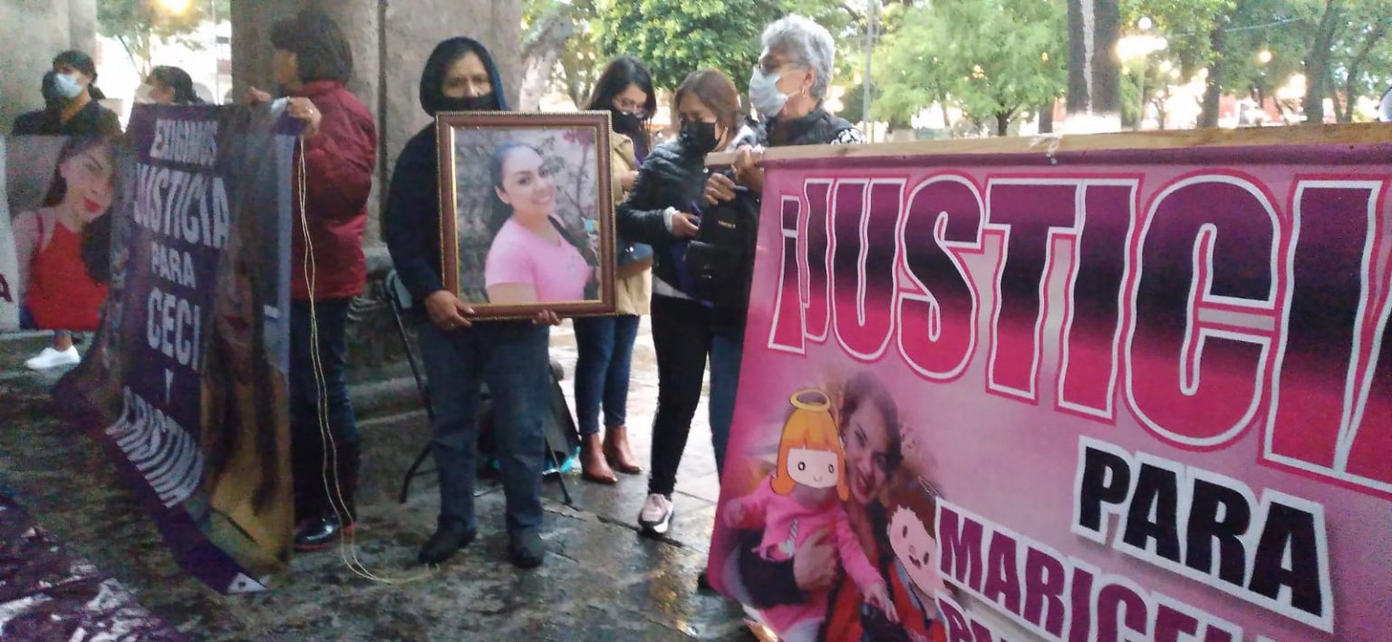 Familiares de víctimas de feminicidio en Tlaxcala buscan diálogos con Lorena Cuéllar