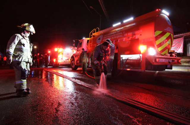 Nueve locales fueron afectados en incendio en Mercado Zapata