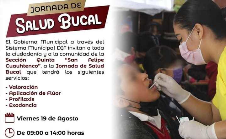 Contla instala módulo de salud bucal en Cuahutenco   
