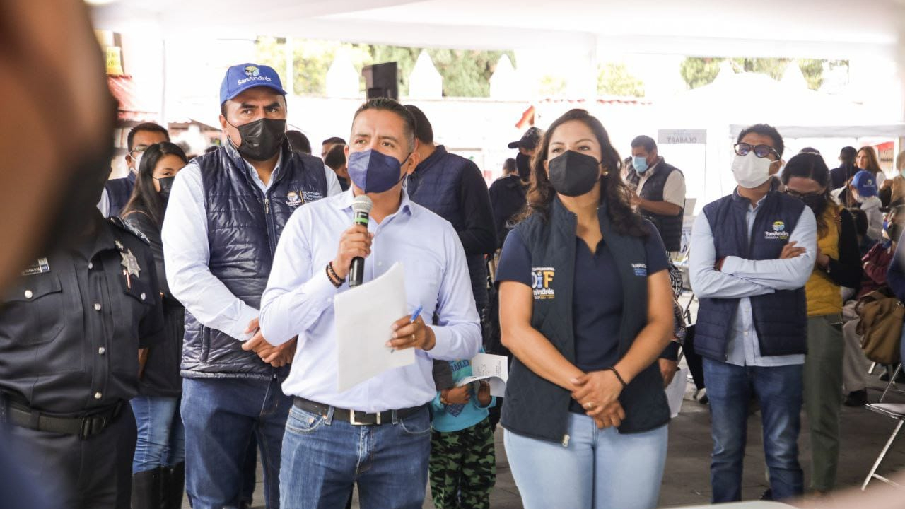 En San Andrés Cholula; realizan jornada de atención ciudadana en Santa María Tonantzintla
