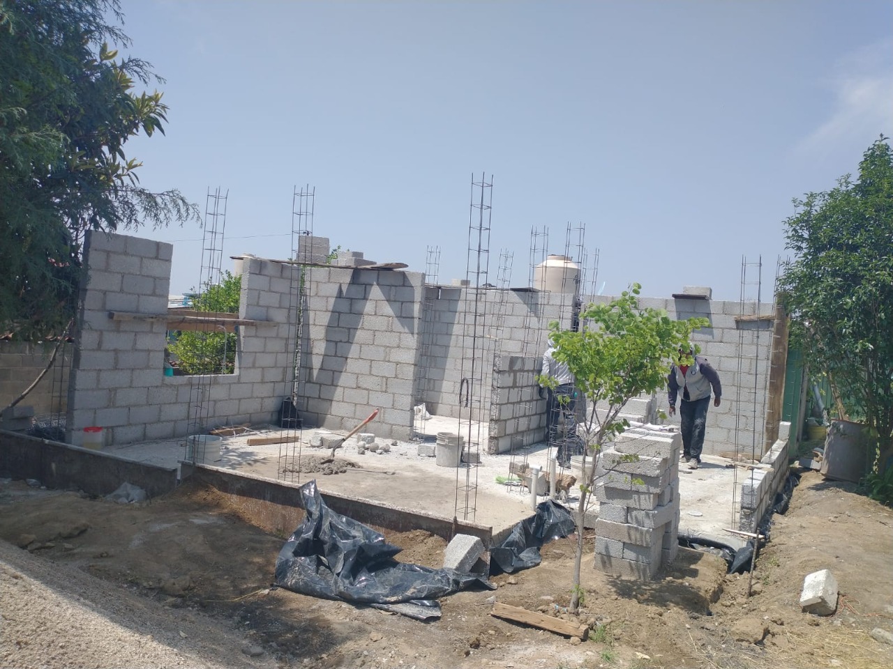 Inicia la SOTyV la construcción de 37 unidades básicas de vivienda