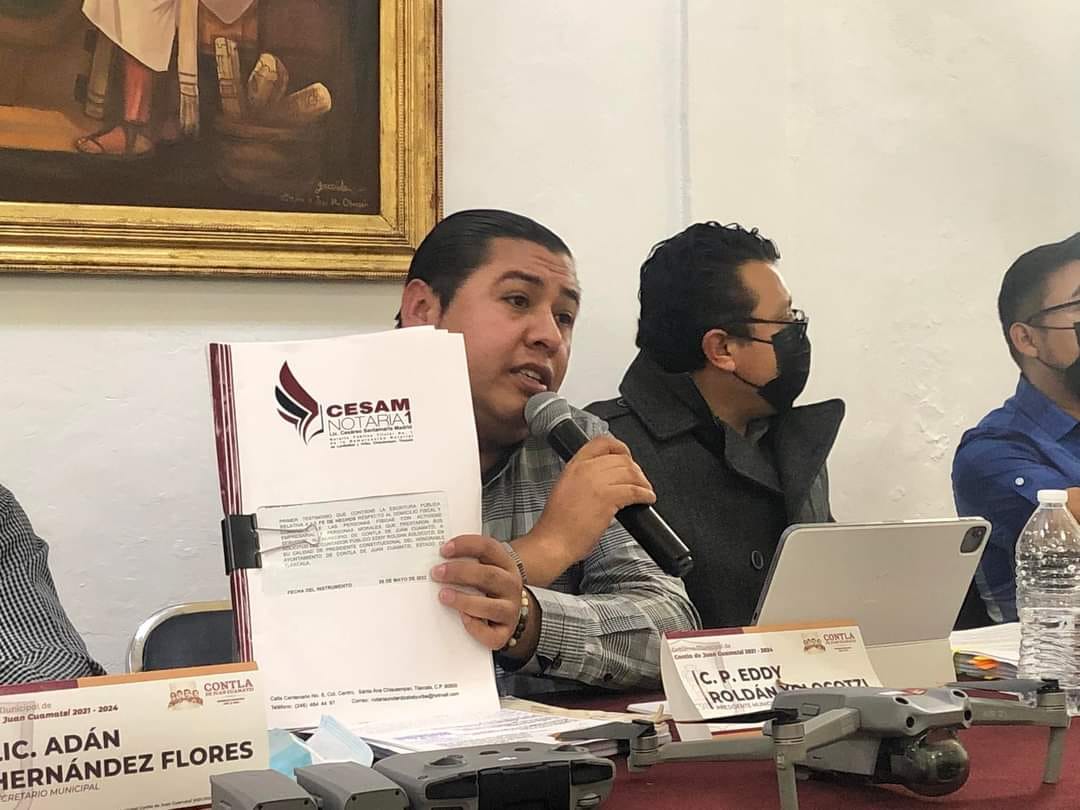 Alcalde de Contla evidencia errores del OFS en fiscalización de su cuenta pública