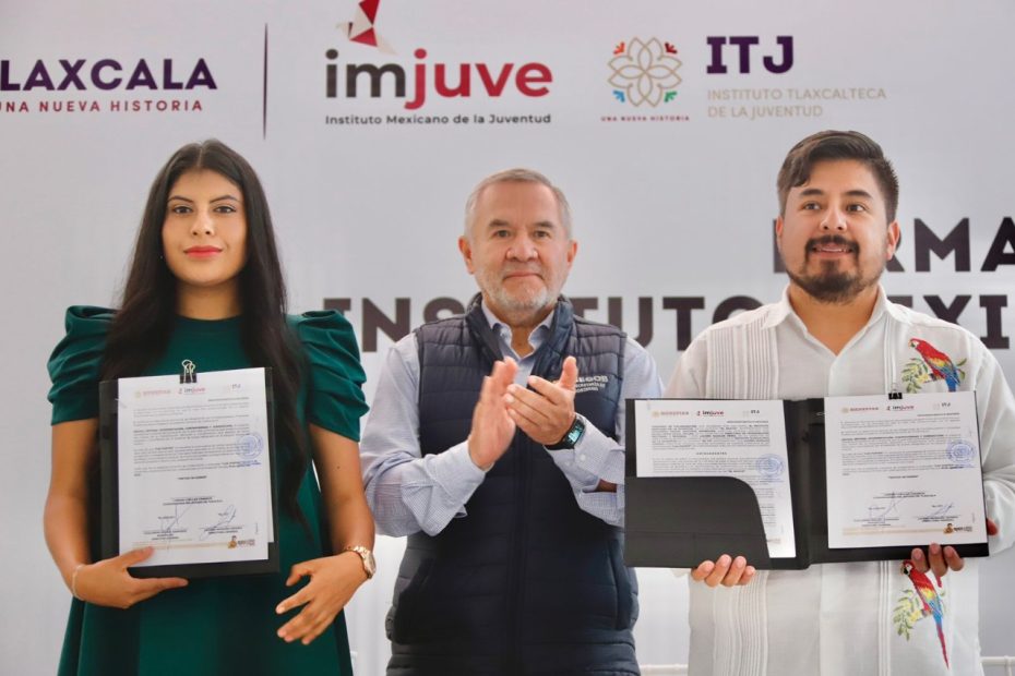 Atestiguó SEGOB firma de convenio entre ITJ e IMJUVE