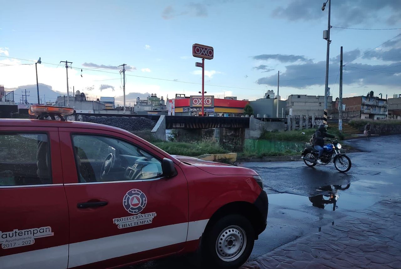 Reporta PC Chiautempan cero afectaciones por lluvias
