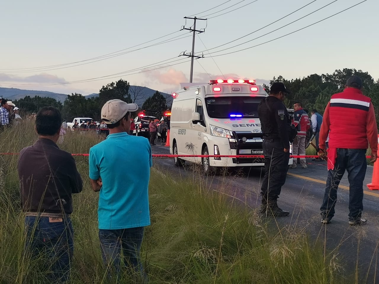 Perece motociclista en accidente vial sobre la carretera Ciudad Industrial Xicohténcatl-Lázaro Cárdenas