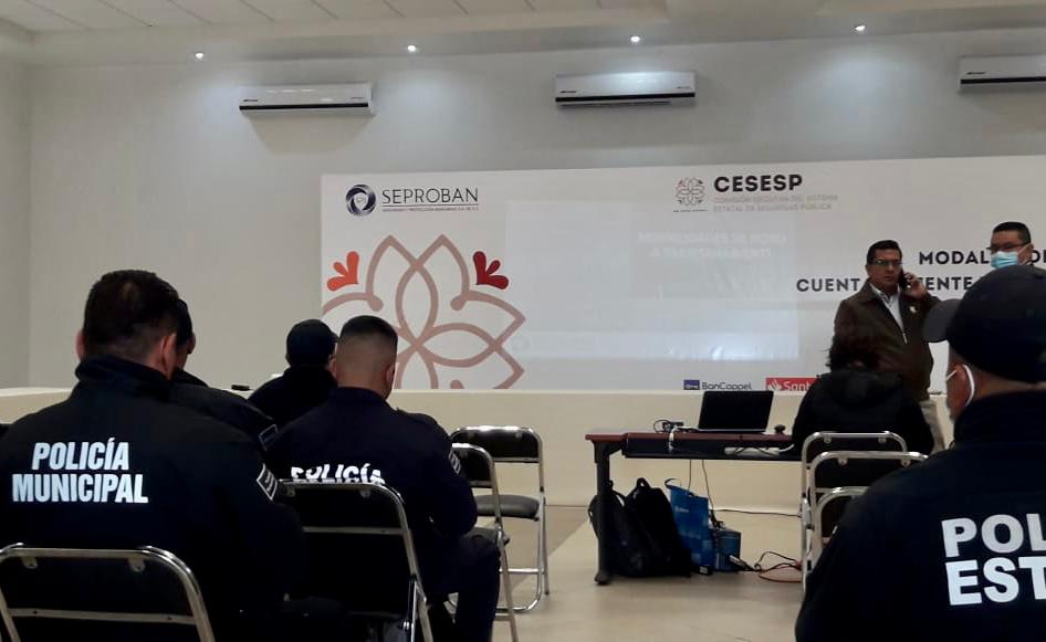 Dirección de Seguridad recibe capacitación sobre prevención de delitos