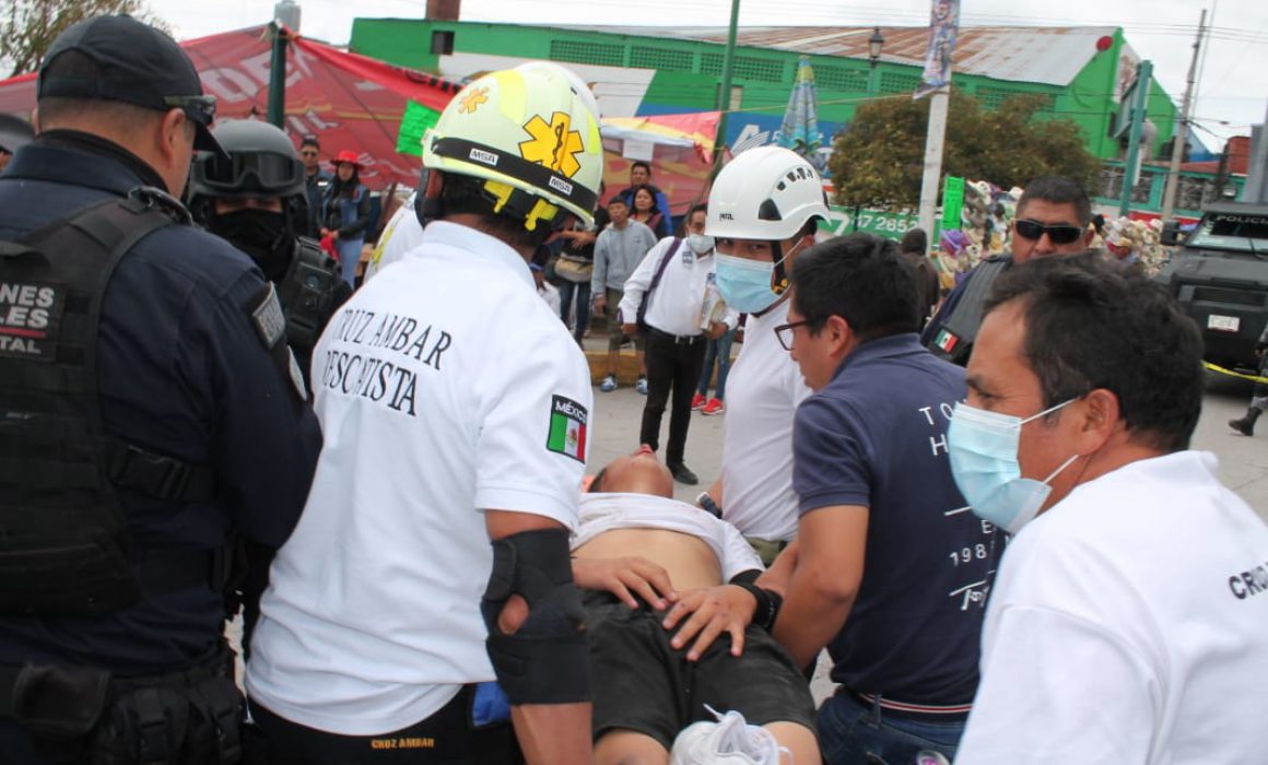 Participa SSC en la Huamantlada con operativo especial 