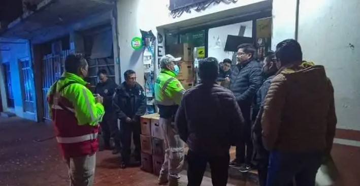 Protección Civil de Contla recorre establecimientos de venta de alcohol a fin de regularizarlos