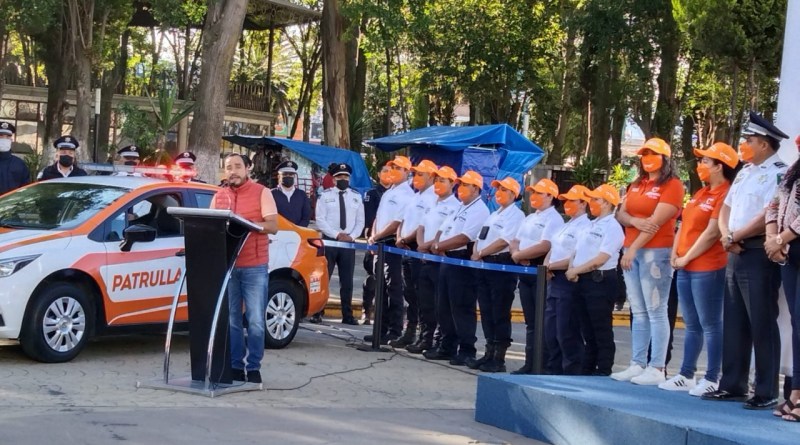Pablo Badillo entrega Patrulla Naranja para casos de violencia de género