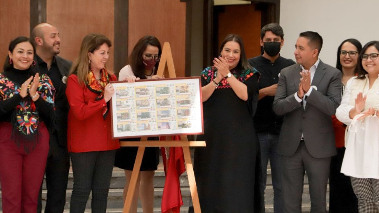 San Andrés Cholula estará en el boleto de la Lotería Nacional