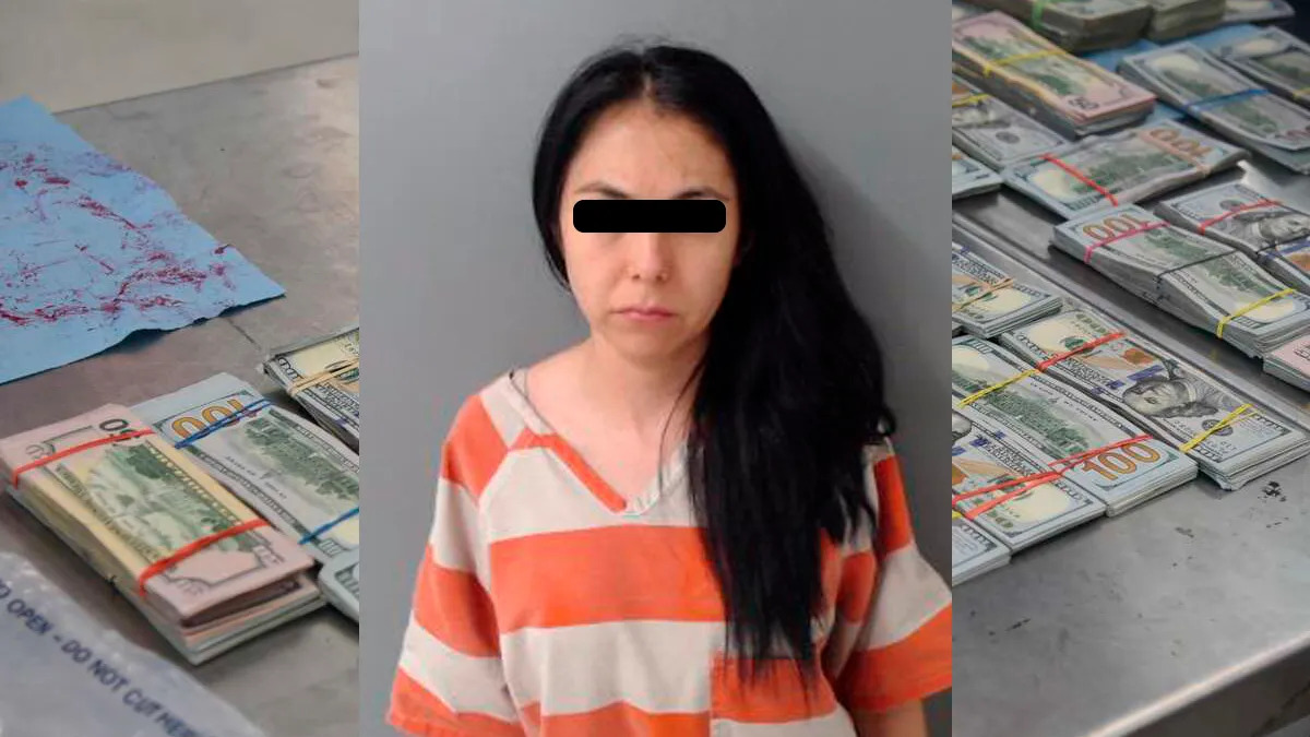 Detienen en EEUU a hija de alcalde de Tacámbaro, Michoacán, al intentar pasar miles de dólares y armas