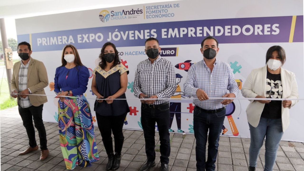 Realizan en San Andrés Cholula una Expo de Jóvenes Emprendedores