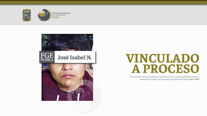 José Isabel N. es enviado a prisión tras asesinar a un hombre por no darle dinero para su "vicio" en Texmelucan