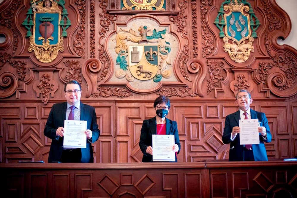 Firma BUAP convenio con la Escuela Federal de Formación Judicial del CJF