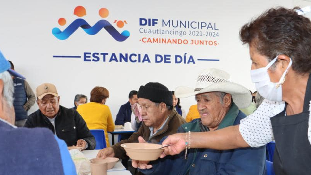 En Cuautlancingo; habilitan desayunos gratuitos para adultos de la tercera edad