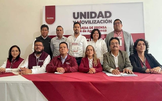 Dirigencia de Morena en Puebla se expresa en contra de la imposición de candidaturas a la gubernatura