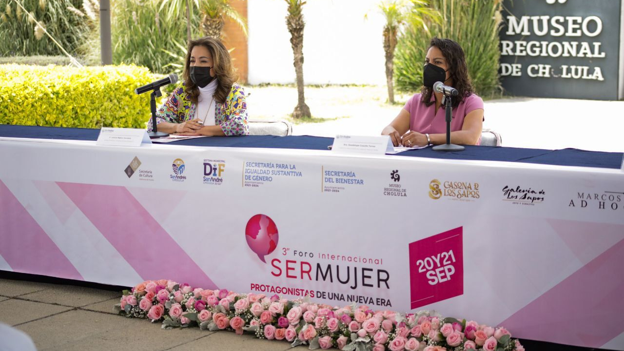 San Andrés Cholula será el anfitrión del Tercer Foro Internacional “Ser Mujer Protagonistas de una Nueva Era”
