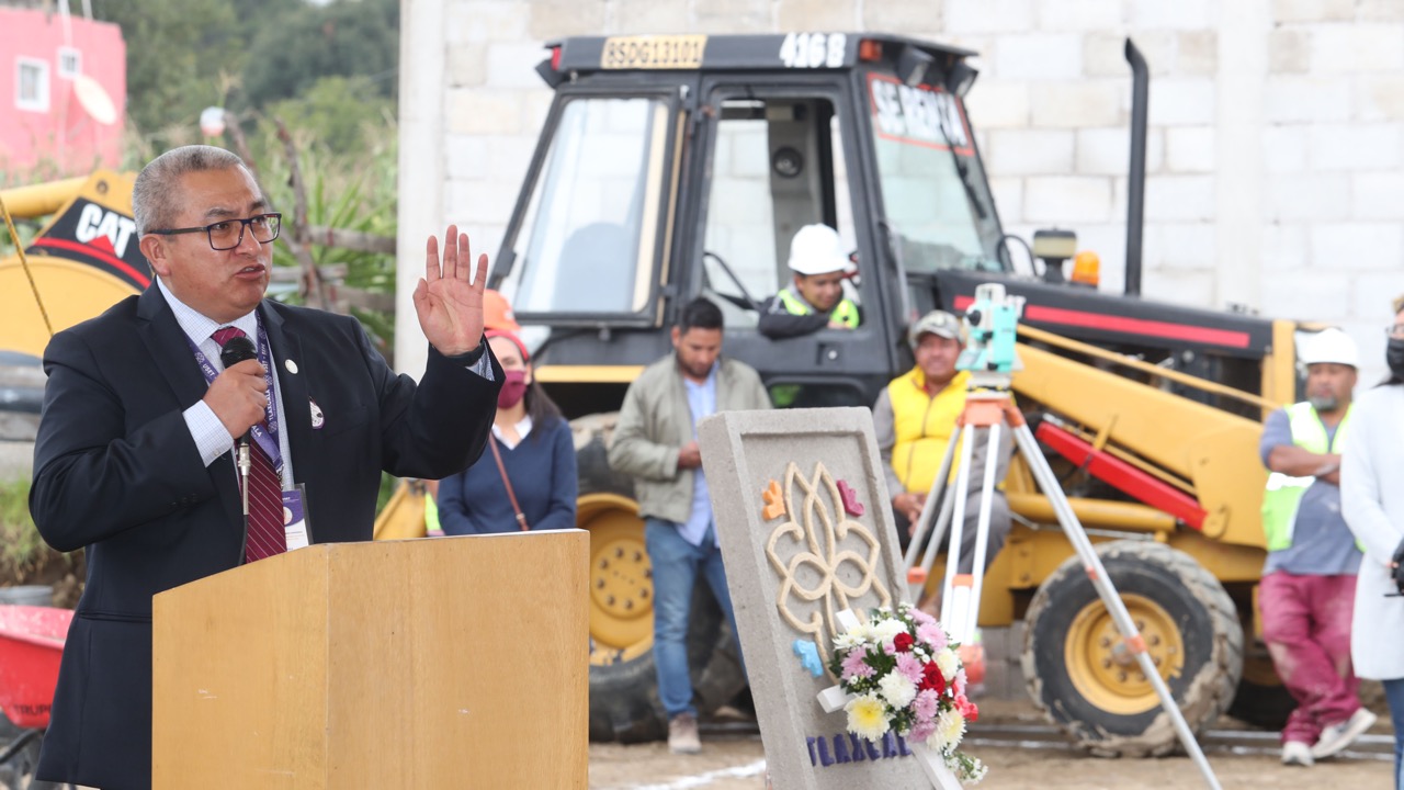 Gobierno destina 3.7 MDP para construcción de la primaria “Lázaro Cárdenas” de Chiautempan