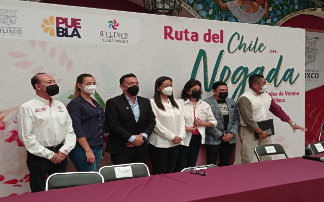 Atlixco espera llegada de hasta 60 mil visitantes durante temporada del chile en nogada