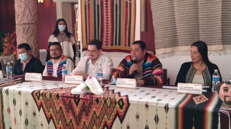 Eddy Roldán anuncia la “Ruta del Sarape” en Contla 