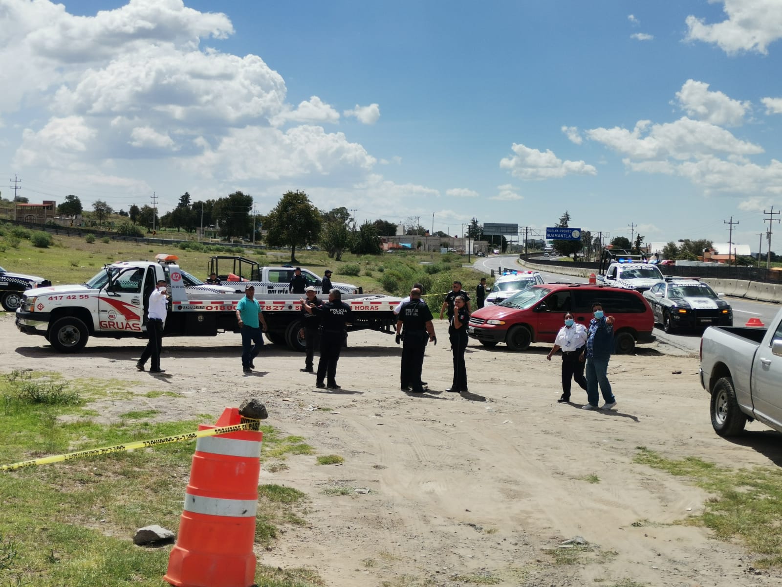Abaten a presunto ladrón tras persecución por supuesto robo, en Huamantla