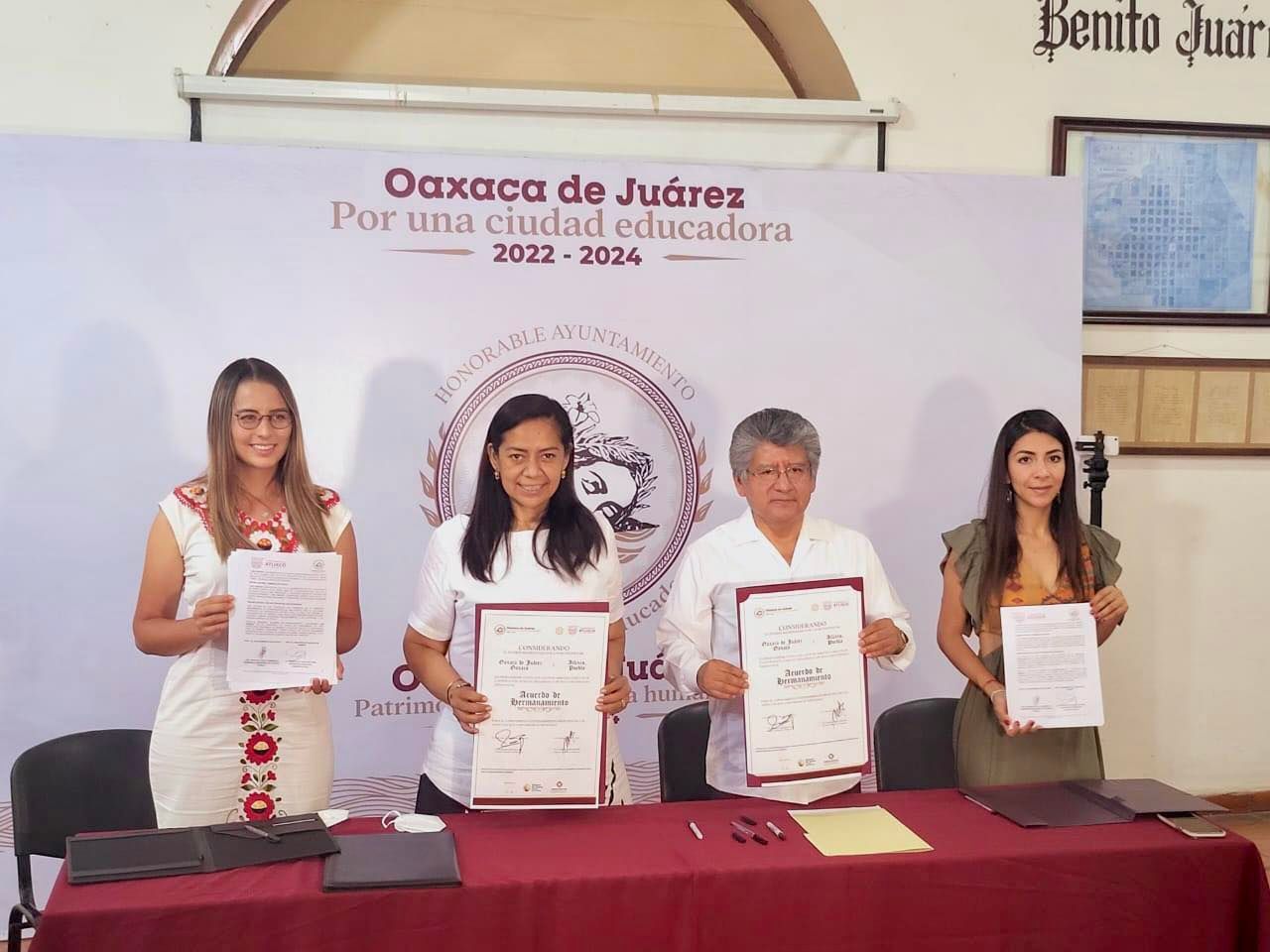 Atlixco y Oaxaca firman convenio para impulsar el turismo y la economía