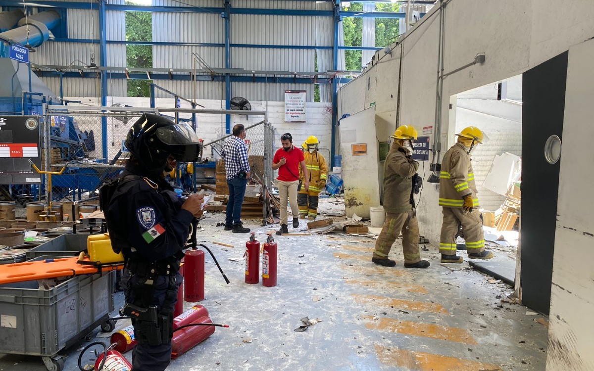Explota fábrica de cartuchos en Morelos y deja a seis heridos