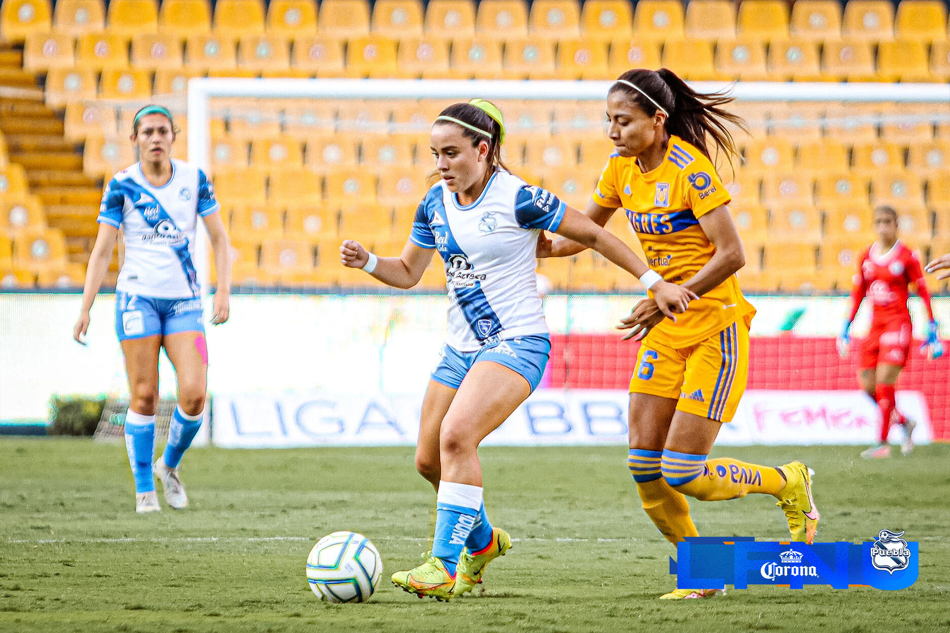 Le dieron un baile al Puebla Femenil en El Volcán 