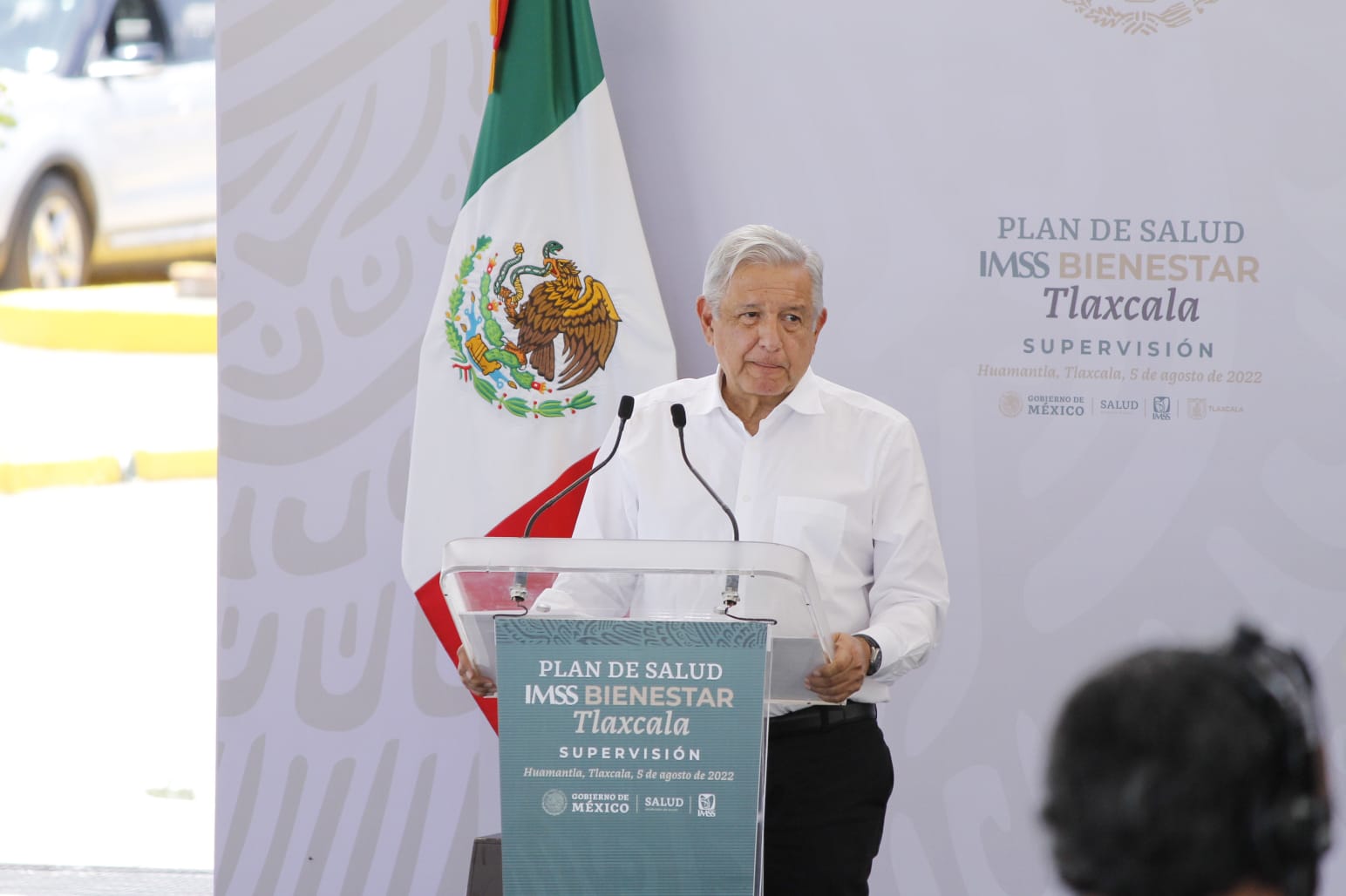 Visita AMLO Tlaxcala: promete mejoras en materia de salud