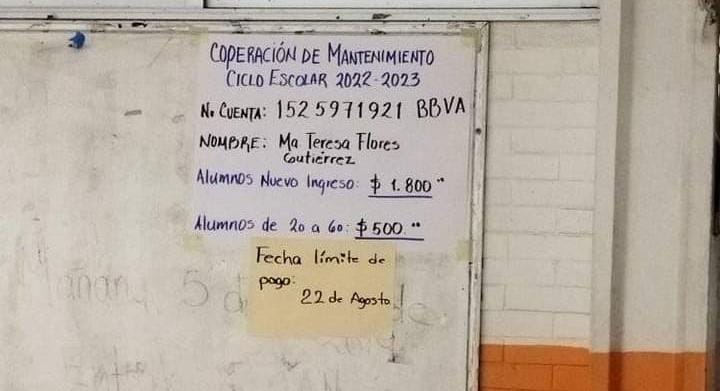 Cuotas escolares, el segundo negocio corrupto en escuelas de Tlaxcala