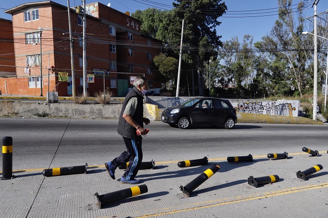 Ayuntamiento comenzará con retiro de bolardos dañados