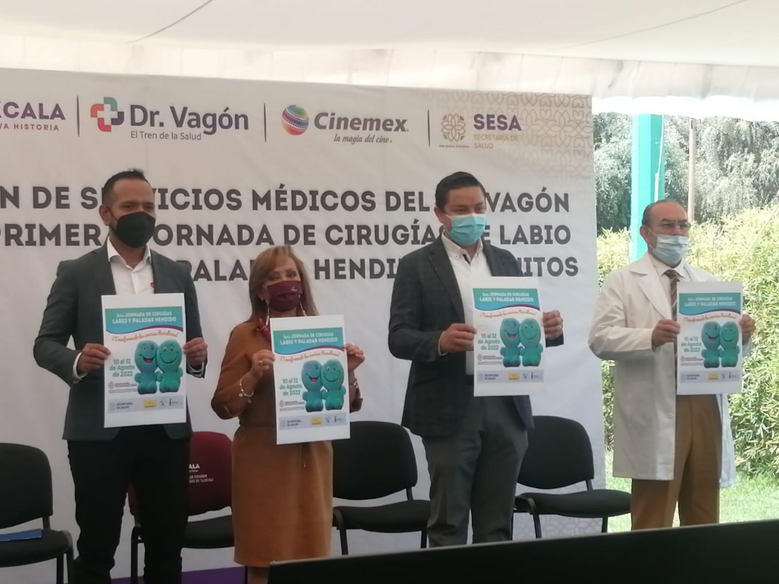  Doctor Vagón buscará dar atención gratuita a más de seis mil tlaxcaltecas