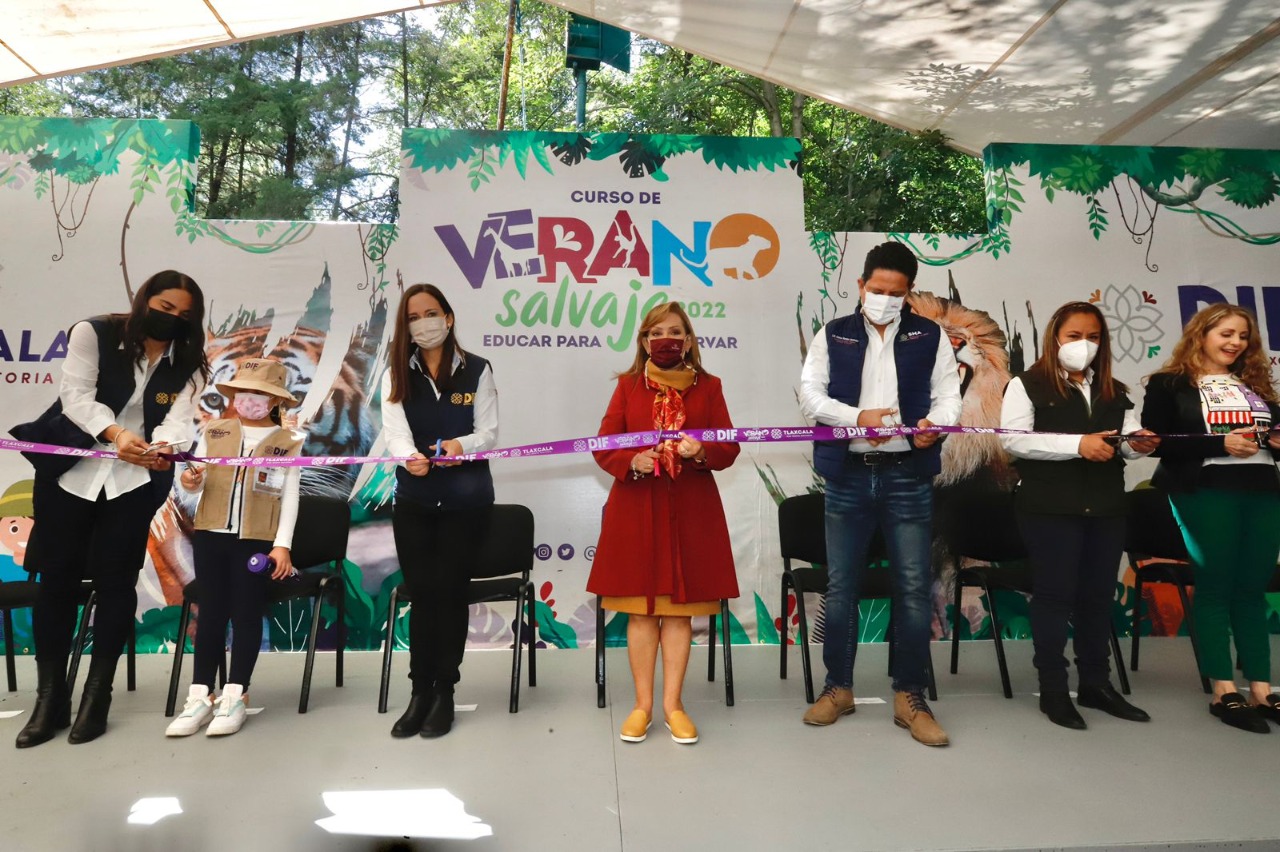  Inaugura gobernadora el “Curso De Verano Salvaje: Educar Para Conservar” del SEDIF