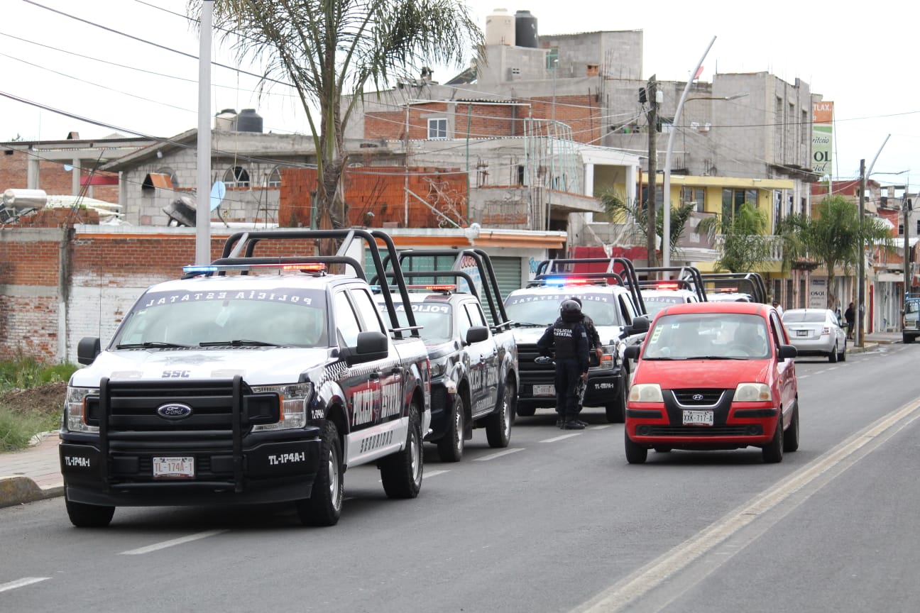 Caen presuntos integrantes de una banda dedicada al robo de casa-habitación, en Huactzinco