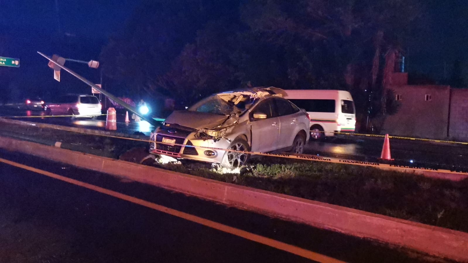 Muere mujer en trágico accidente sobre la Texmelucan -Tlaxcala