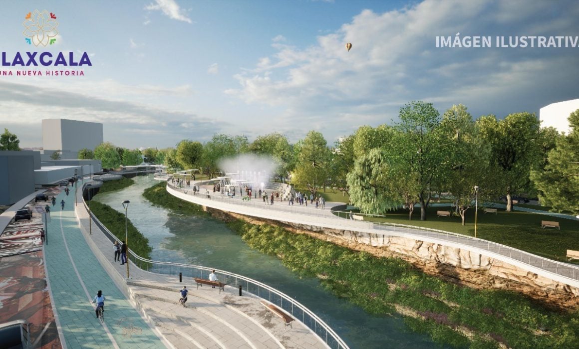 Parque hídrico del Zahuapan no tapará afluente; será espacio recreativo