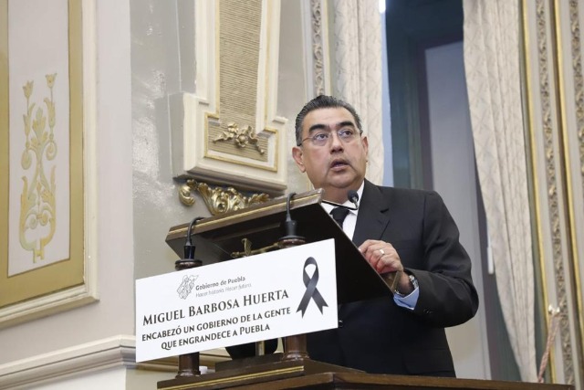 No debe existir incertidumbre ante renovación de gobierno en Puebla: Sergio Salomón