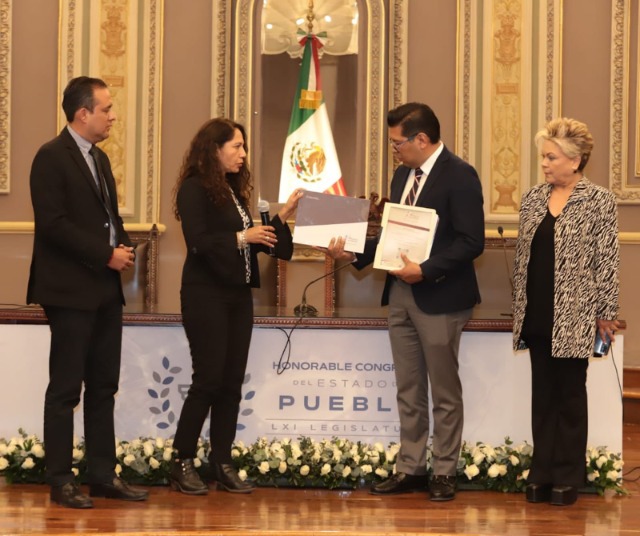 Congreso del Estado recibió el cuarto informe de labores de Miguel Barbosa