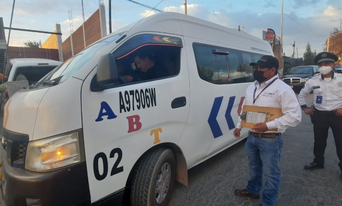 Operativo navideño para el transporte público