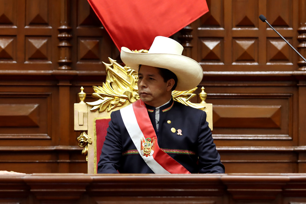 Dictan año y medio de prisión preventiva al expresidente de Perú, Pedro Castillo