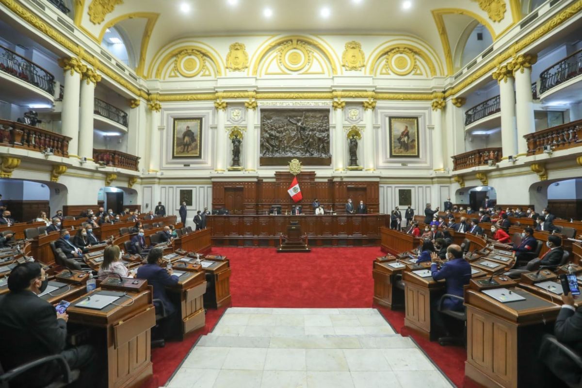 Rechaza congreso de Perú adelantar las elecciones generales para 2023