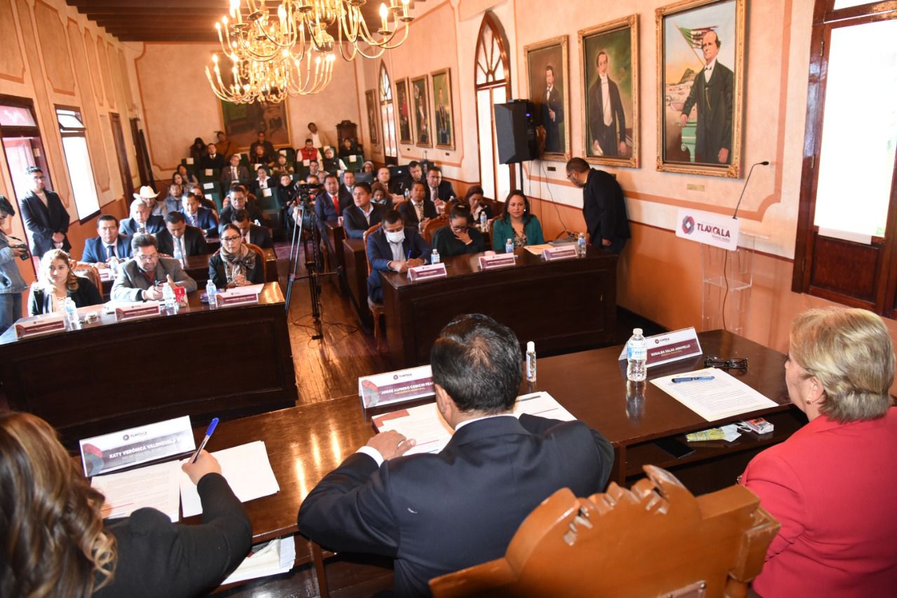 Alcalde de Tlaxcala capital presentó su primer informe de gobierno