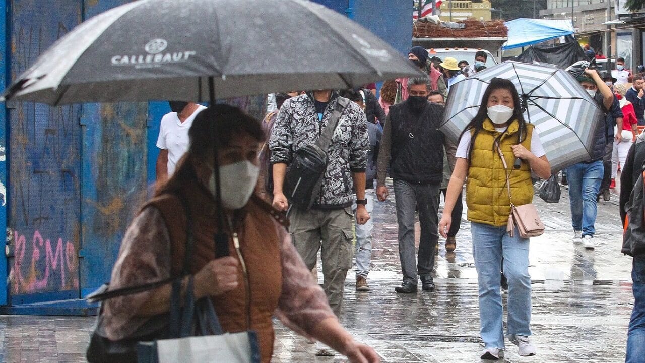 Se esperan para este domingo lluvias en estos estados por frente frío