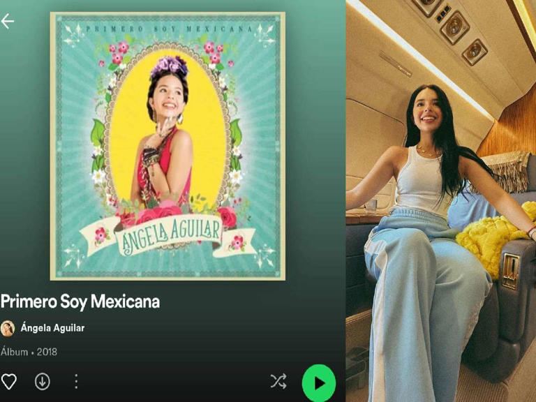 Ángela Aguilar se siente 25% argentina tras el triunfo de la selección en el mundial de fútbol